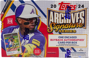 2 BOX BREAK: Purchase 2 Teams in 2024 Topps Archives Signature Series Baseball Hobby Box ID 24ARCHIVES127