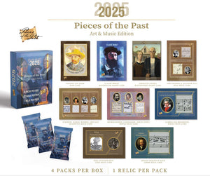 Purchase a Last Name Letter in 2025 Pieces of the Past Art & Music Edition Box ID ARTMUS101