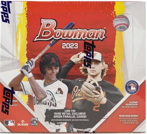 PICK YOUR TEAM: 2023 Bowman Baseball Retail Box ID 23BOWRET101