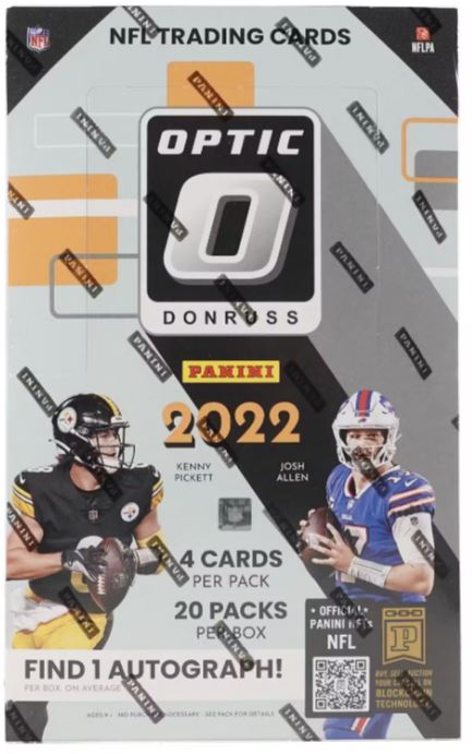 2022 Panini Contenders Optic Football Checklist Set Details, Boxes