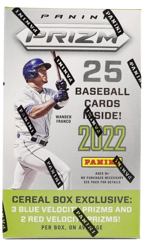 4 BOX BREAK!! Purchase 2 Teams in 4 BOXES of 2022 Panini Prizm Baseball Cereal Box ID 4CEREALBOXES101