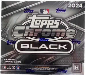 PURCHASE 2 TEAMS IN 2024 Topps Chrome Black Baseball Hobby Box ID 24TCBBB102