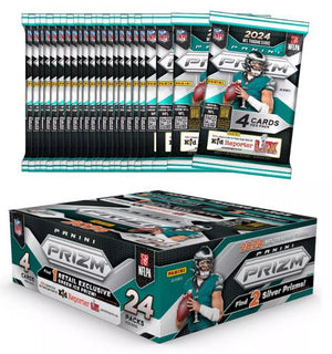 Purchase 2 Teams in 2024 Panini Prizm Football Retail Box ID 24PRFBRT101