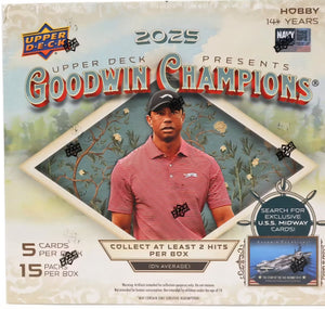 EVERYBODY GETS A PACK: 2025 Upper Deck Goodwin Champions Hobby ID 25GOODWIN108