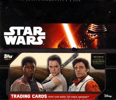 EVERYBODY GETS 2 PACKS IN Topps Star Wars Force Awakens Ser 1 Special Hobby Ed Box ID SWFAHOBBY101