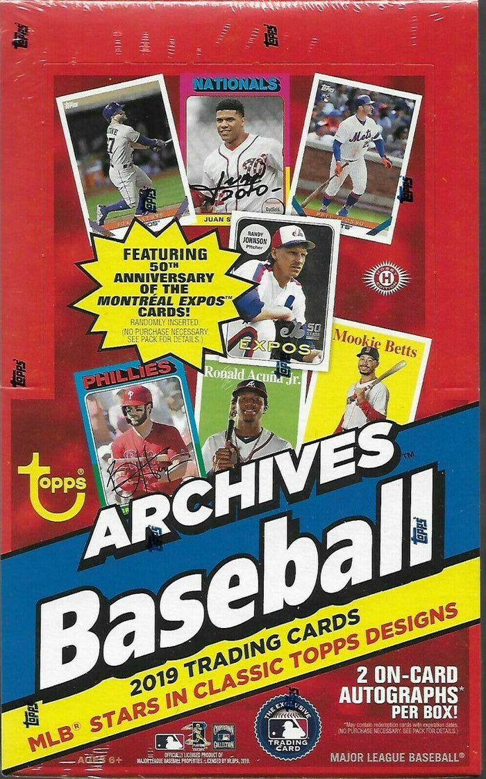 PURCHASE 2 TEAMS in 2019 Topps Archives Baseball ID 19ARCHIVES101