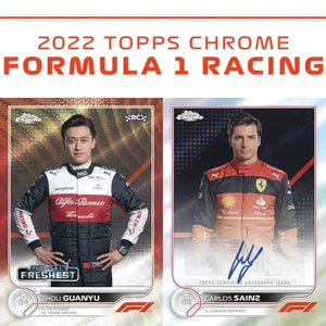 INSTANT PACK RIP: 2022 Topps Chrome Forumla 1 Racing HOBBY ID 22CHROMEF110