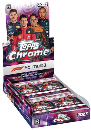 INSTANT PACK RIP: 2023 Topps Chrome Formula 1 Racing Hobby ID 23FORMULA101