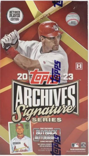 PURCHASE A LAST NAME LETTER in 2023 Topps Archives Signature Series Retired Player Edition Baseball ID 23SIGSERIESRETIRED122