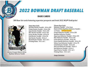 PURCHASE 2 TEAMS IN 2022 Bowman Draft Baseball LITE Box  ID 22LITEIP331