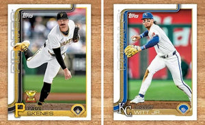 ARRIVES SATURDAY (Weather delayed this from Friday): PICK YOUR TEAM: 2025 Topps Series 1 Baseball Hobby ID 25S1TOPPSBB115