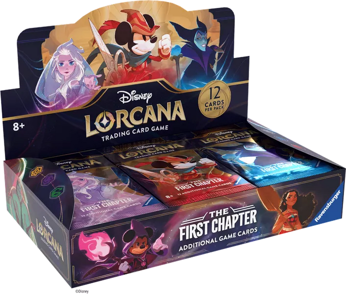 BOX BREAK 15 CHARACTER CHECKLIST: DISNEY Lorcana THE FIRST CHAPTER Booster Box ID LORCANABOOST904