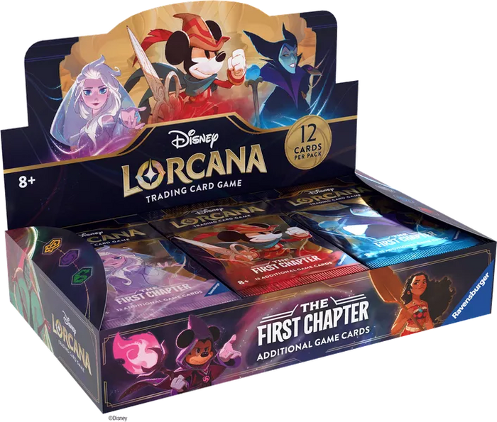 INSTANT PACK RIP: DISNEY Lorcana THE FIRST CHAPTER Booster Box ID LORCANABOOST103