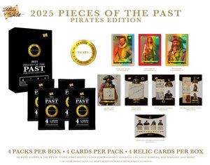 Purchase a Last Name Letter in 2025 Pieces of the Past Pirates Edition Box ID PIRATES102