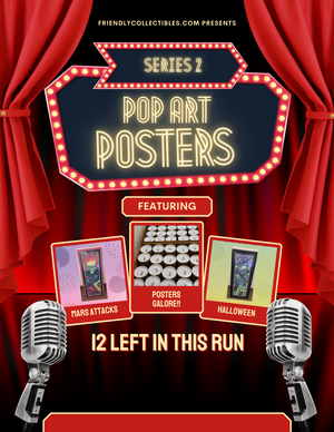 Purchase a digital trading card and break spot: LIMITED AUTHENTIC SCREEN PRINT Pop Art Posters Series 2 Wave 1 ID S2POPARTPOST132