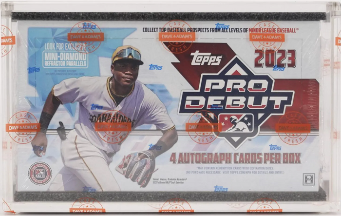 2 INSTANT PACK RIPS in 2023 Topps Pro Debut Baseball Hobby Box ID PRODEBUT441