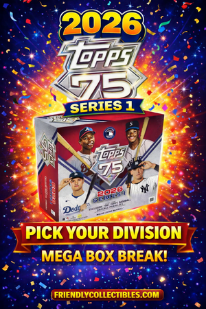 Pick Your Division in 2026 Topps Series 1 Baseball Mega Box ID S1MEGA102