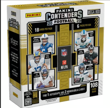 FILLER B FOR A DIVISION IN 2023 Contenders Football Mega Box ID 23CONTMEGAFB106