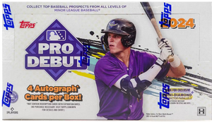 2 INSTANT PACK RIPS: 2024 Topps Pro Debut Baseball Hobby ID 24DEBUT109