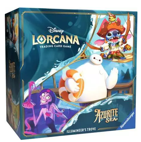 EVERYBODY GETS A PACK: Disney Lorcana Asurite Sea Illumineers Trove ID ASURITE101