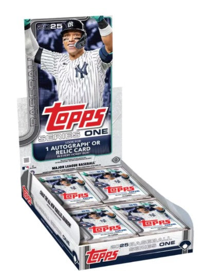 ARRIVES SATURDAY (Weather delayed this from Friday): PICK YOUR TEAM: 2025 Topps Series 1 Baseball Hobby ID 25S1TOPPSBB115