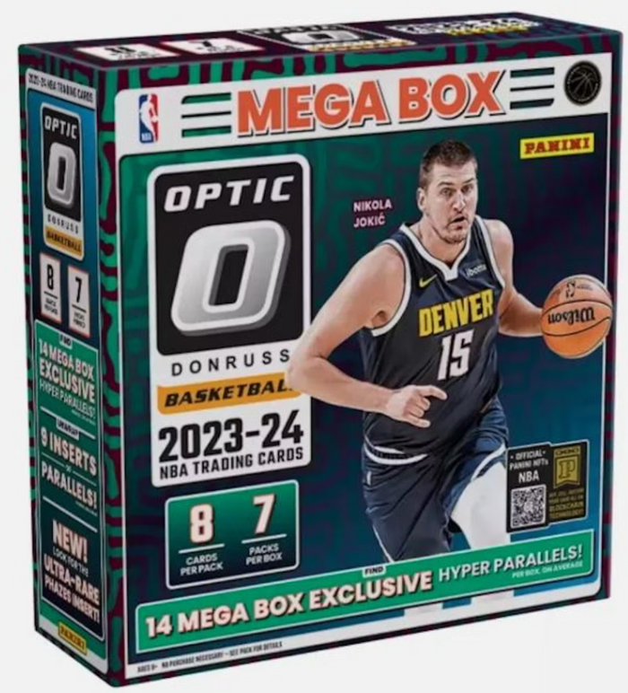 Purchase 2 Teams in 2023/24 Panini Donruss Optic Basketball Mega Box HYPER PINK OPTICBSKPINK101