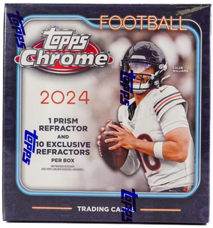 Purchase 2 Teams in 2024 Topps Chrome Football Mega Box ID 24CHROMEFBMEGA101