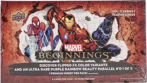 EVERYBODY GETS A PACK in Marvel Beginnings Volume 2 Series 1 Hobby Box ID MARVELBEG101