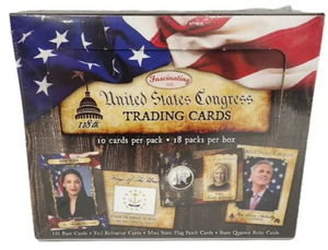 2 INSTANT PACK RIPS: 2024 Fascinating Cards United States Congress Trading Cards Box ID CONGRESS101