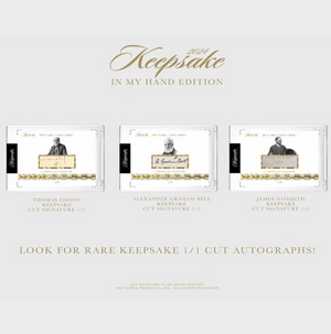 BOX 4 OF CASE Purchase a Last Name Letter in 2024 Keepsake In My Hand Edition ID KEEPSAKE105