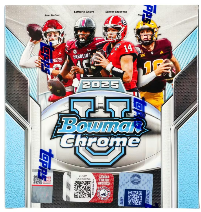 Purchase a Last Name Letter in 2025 Bowman University Chrome Mega ID BUCMEGA102