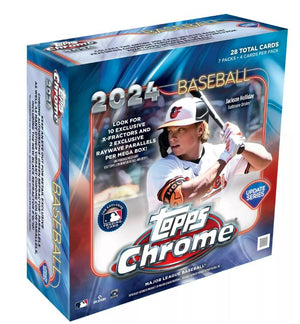 WEDNESDAY: Purchase 2 Teams in 2024 Topps Chrome Update Series Mega ID 24TCU101