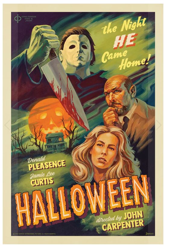 Halloween 45 by Stephen Andrade Limited Edition Print ID HALLOWEEN45