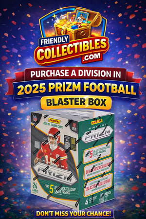 Pick your Division in 2025 Panini Prizm Football BLASTER box ID PRIZMBLAST102