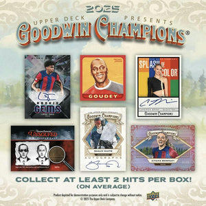 EVERYBODY GETS A PACK: 2025 Upper Deck Goodwin Champions Hobby ID 25GOODWIN108
