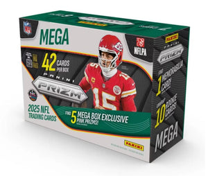 Friday: Purchase 2 Random Teams in 2025 Panini Prizm Football Mega Box ID 25PRIZMFBMG101