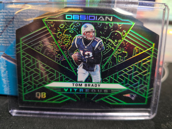 2019 Obsidian Tom Brady Green Vitreous 09/25 ($400 on eBay)