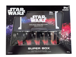 Purchase 4 packs in 2023 Topps Star Wars Super Box Hobby ID SWSUPER105