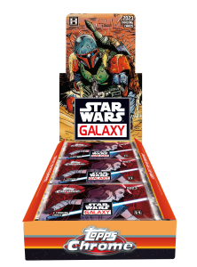 INSTANT PACK RIP: 2023 Topps Star Wars Chrome Galaxy Hobby Box ID 23SWGALAXY106