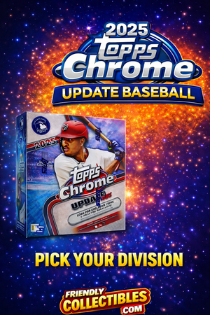 Pick Your Division in 2025 Topps Chrome Update Baseball Mega Box ID 25CHRBBMEG153