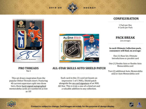 2019_20 Upper Deck Ultimate Collection Hockey ID 20UDULTCOLL101