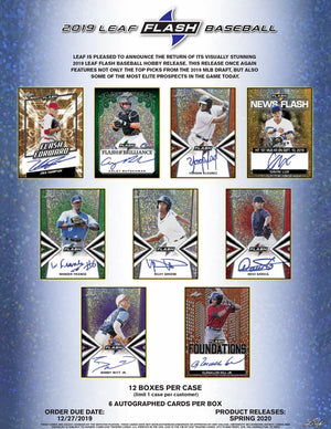 Everyone gets 5 players: 2019 Leaf Flash Baseball ID 19LEAFFLASHBB103