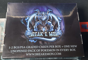 Purchase a Digital Trading Card and receive a character first name letter in BREAKEMON Graded Pokemon Hobby ID BREAKEMON101