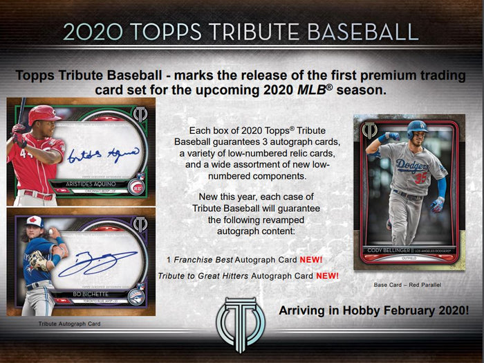 LOOSE BOX: DIVISION BREAK of 2020 Topps Tribute Baseball ID 20TRIBUTE102