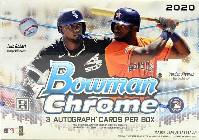 2 RANDOM TEAMS: 2020 Bowman Chrome Baseball HTA CHOICE ID 20BOWCHRHTA104