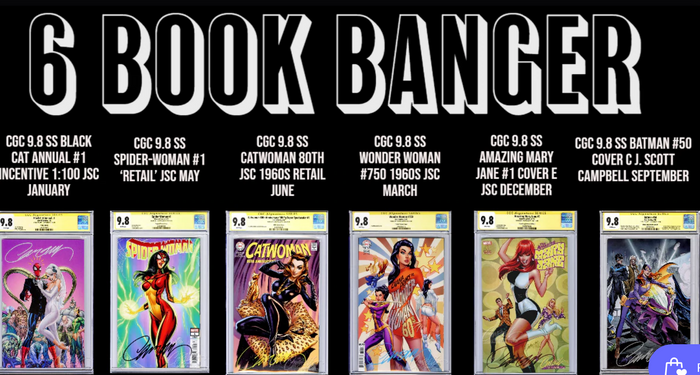 Purchase a Digital Trading Card and FILL 2 SPOTS FOR SEE THE HIT FIRST comic Banger ID SEETHEHIT6BANGER102