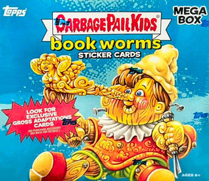 2 INSTANT PACK RIPS: Garbage Pail Kids Bookworms MEGA BOX Toy Aisle ID GPKTOYAISLE102