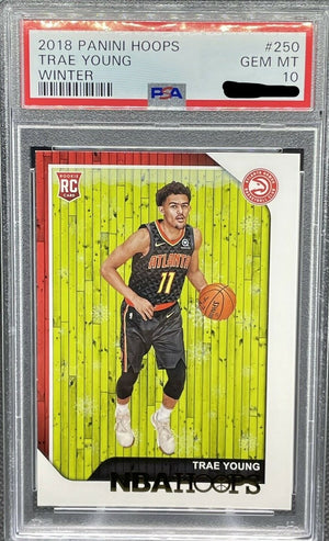 RACE FOR IT: Purchase a Digital Trading Card and receive an entry into Trae Young RC PSA 10 ID RACEFORTRAE101