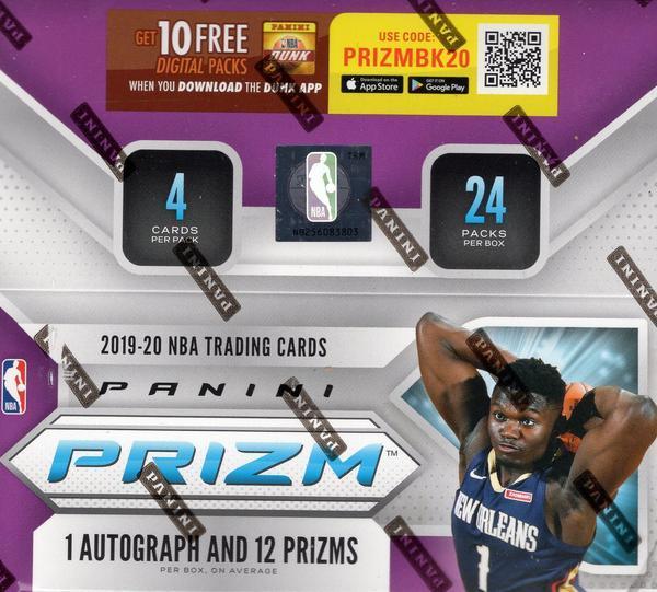 2 RANDOM TEAMS: 2019 20 PANINI PRIZM BASKETBALL RETAIL BOX ID 20PRIZRETBB553