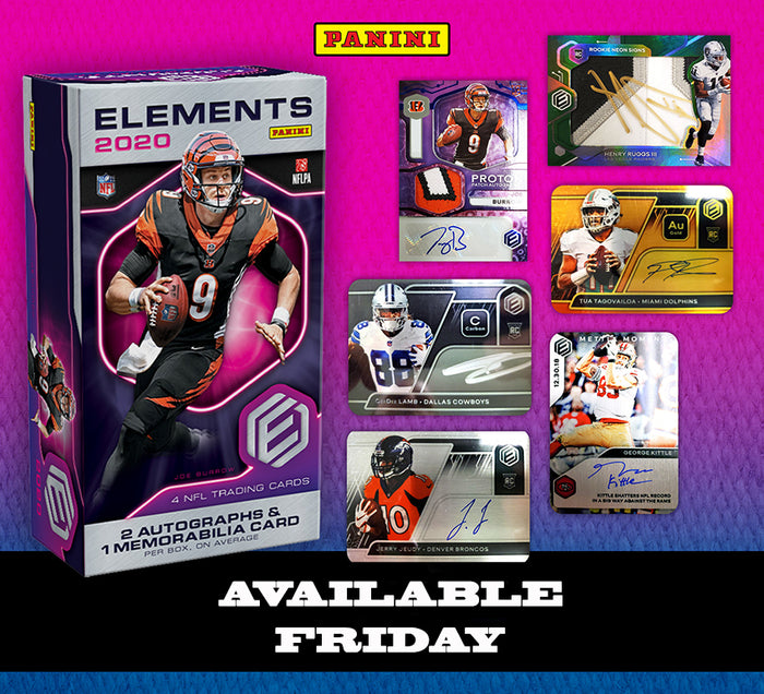 2 RANDOM TEAMS: 2020 Panini Elements Football ID 20ELEFB136